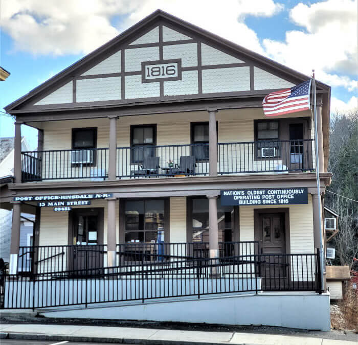 Hinsdale Post Office · New Hampshire Live Free And Explore